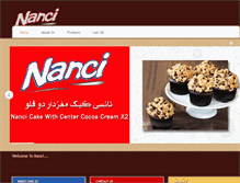 Tablet Screenshot of nancicake.com